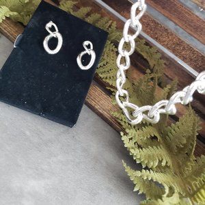 Avon Chunky Long Link Jewelry Set